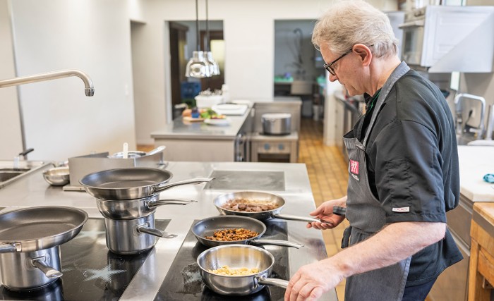 Gastgeber und Küchenchef Rudolf Kaml