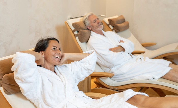 Entspannen im Ruheraum