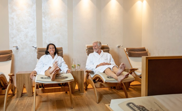 Entspannung finden im Wellnessbereich