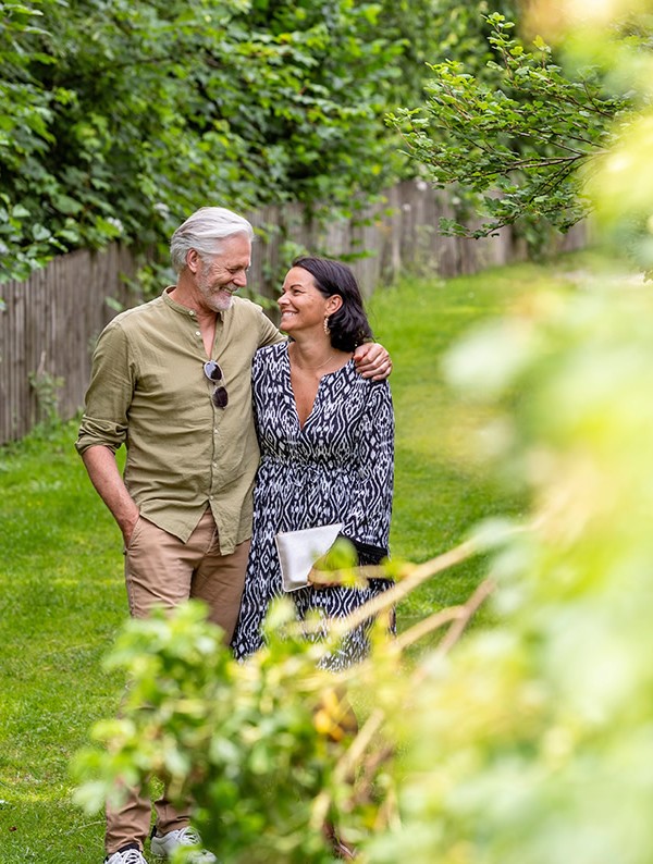 Spazieren gehen inmitten herrlicher Natur und sattem Grün in Flachau