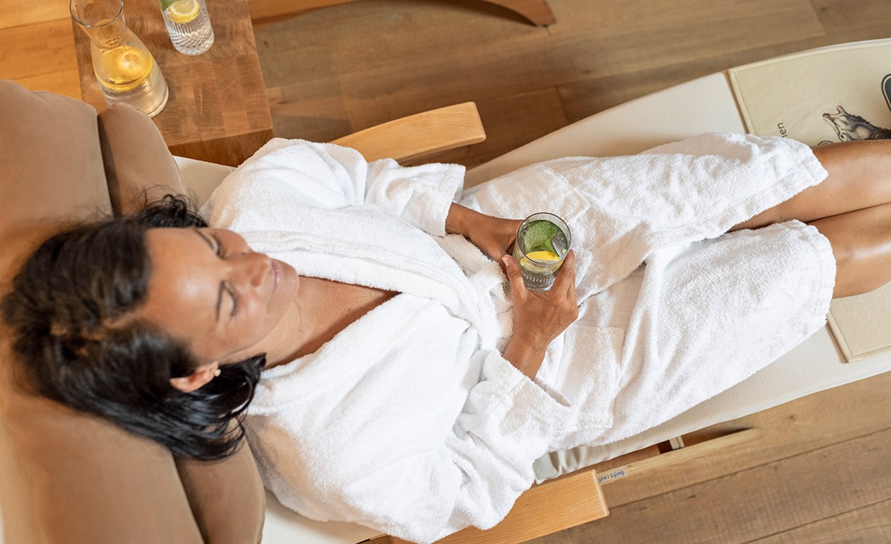 Genussmomente im Wellnessbereich im Hotel Waidmannsheil