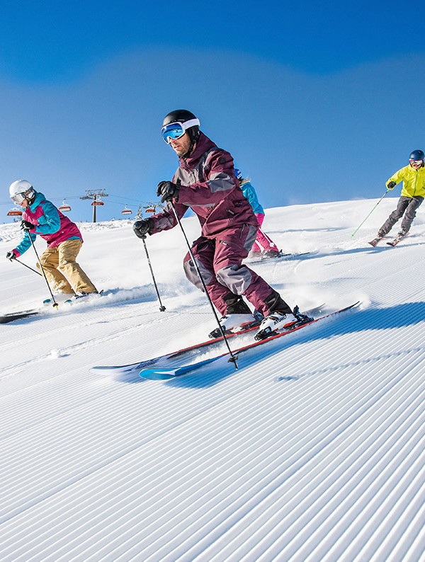 Skifahren im Skigebiet Snow Space Salzburg in Flachau