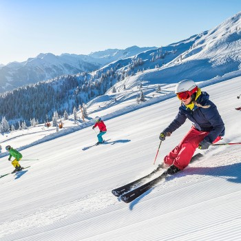 Skiing in Snow Space Salzburg